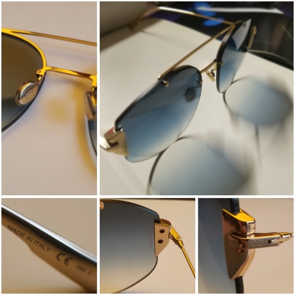 DIOR STONGER AVIATOR SUNGLASSES - Picture 15 of 16